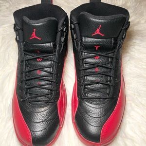 AIR JORDAN Retro 12 “Flu Game”. Size 10.5 men.
